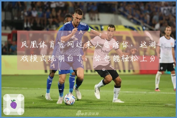 凤凰体育官网过来人告诉你，这游戏模式玩明白了，你也能轻松上分！
