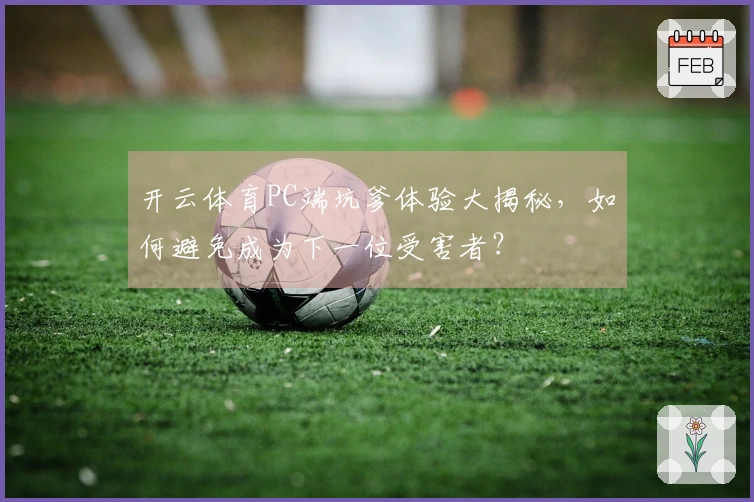 开云体育PC端坑爹体验大揭秘，如何避免成为下一位受害者？